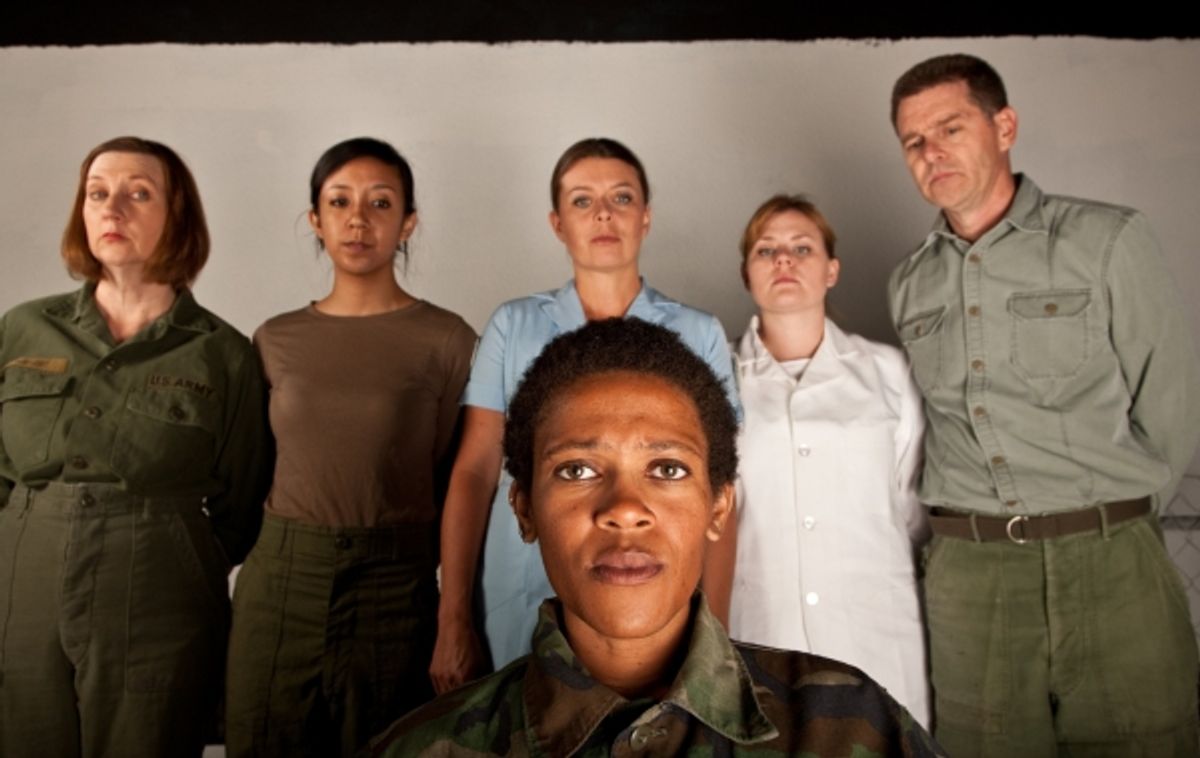 T Loving with Janet Bruce, Catherine Killough, Maria Rallings, Jennifer Roberts, Steve McKee at 